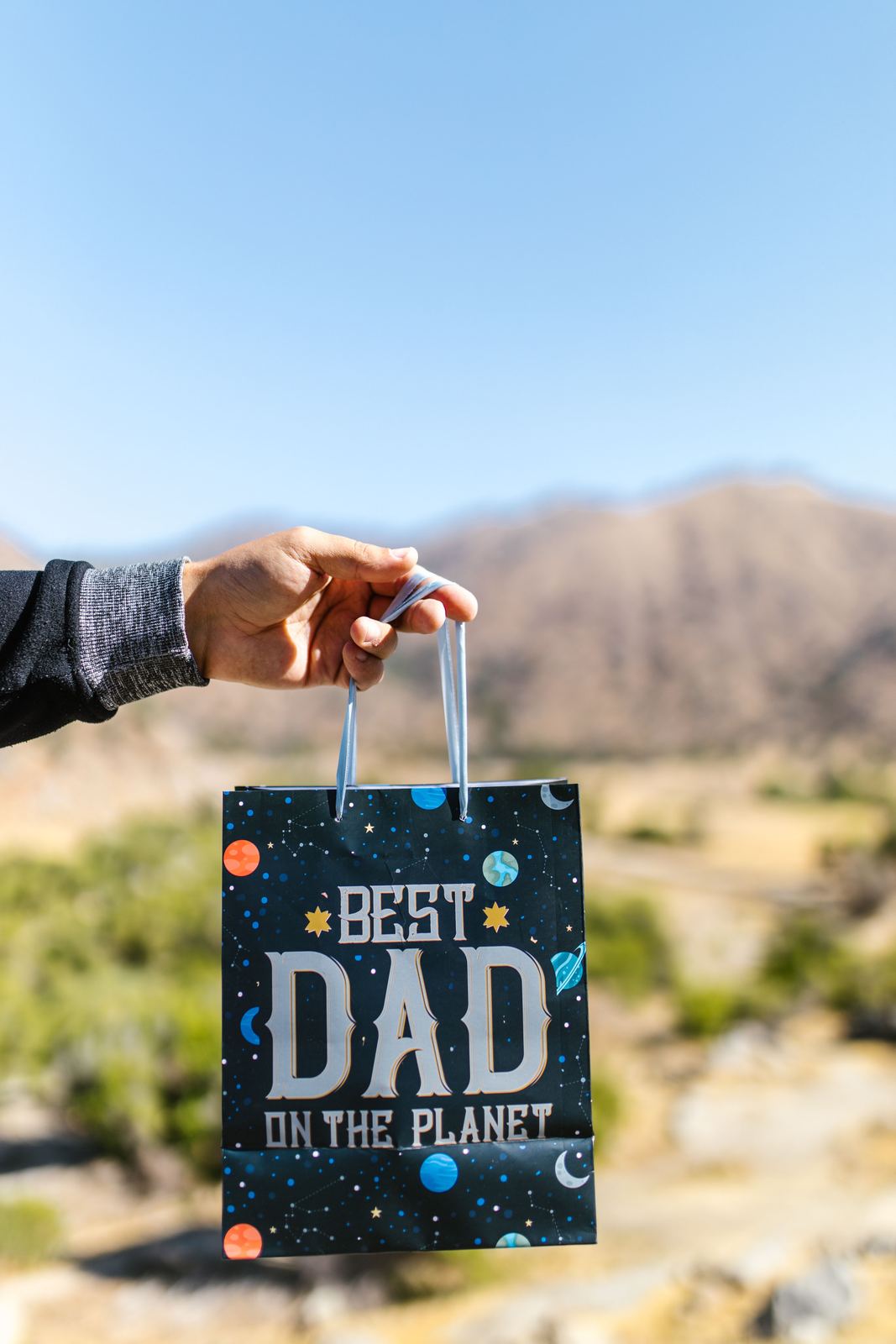 Beste Papa-Geschenktüte als Vatertagsgeschenk